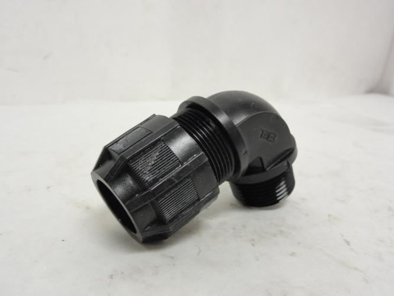 Thomas Betts BVWD-P132GT-11; Elbow Connector 90Deg; Black 3/4"
