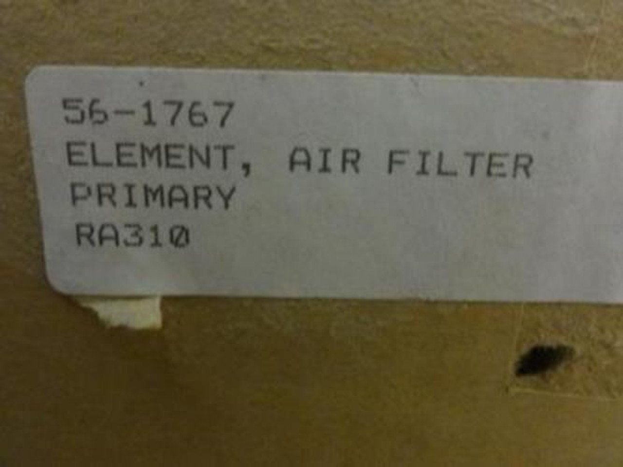 Air Supply  56-1767; Air Filter Element RA310 Air Supply  56-1767; Air Filter Element RA310