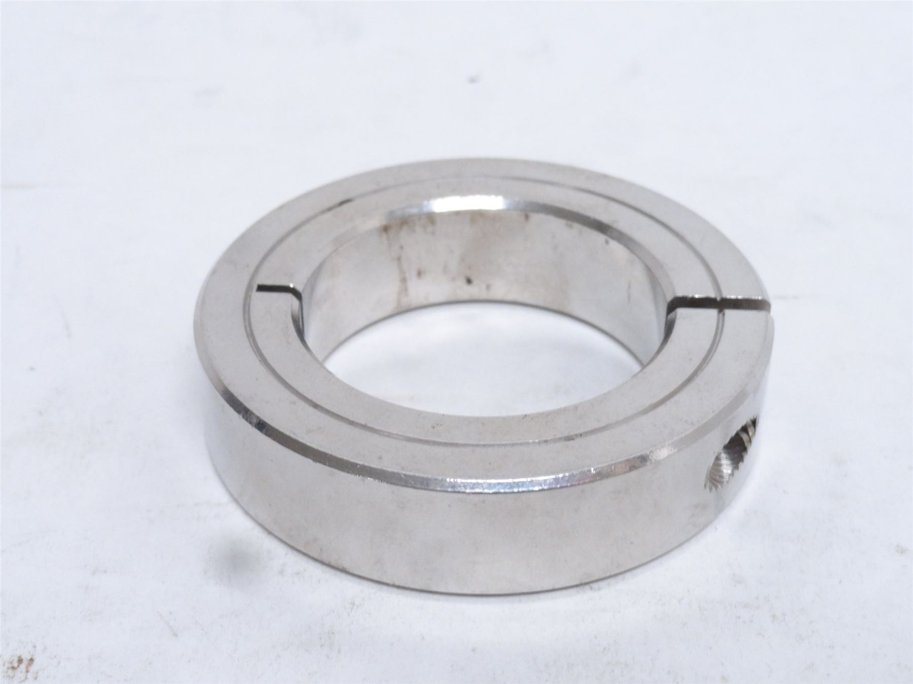 Climax G1SC-150-SS; One Piece Split Clamp Collar; SS; 1-1/2"ID