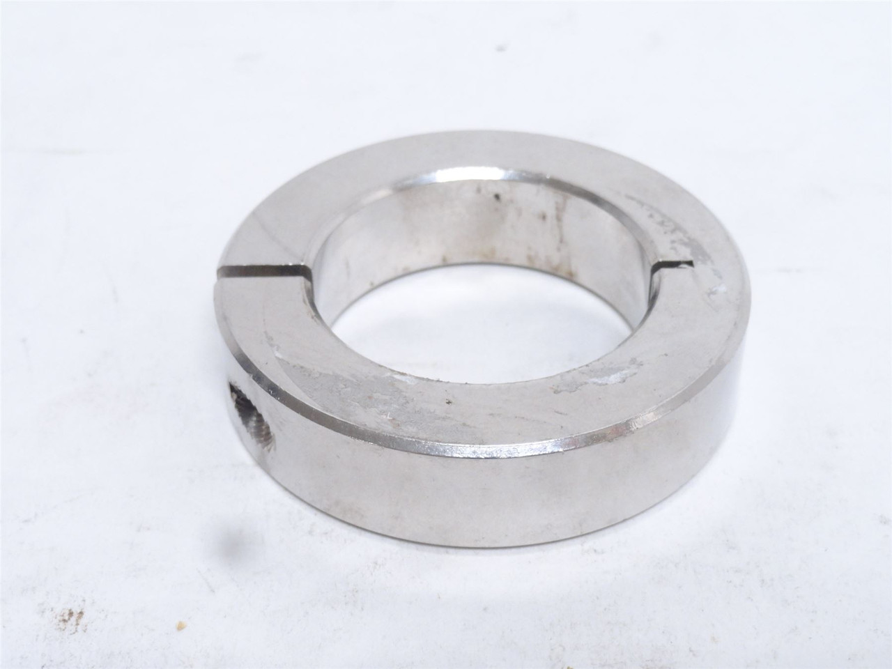 Climax G1SC-150-SS; One Piece Split Clamp Collar; SS; 1-1/2"ID