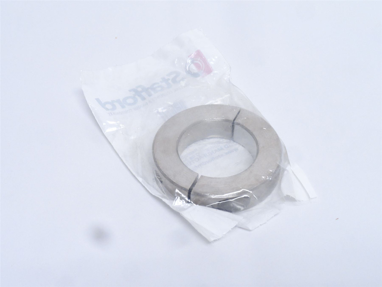Stafford 2S107; Two Piece Split Clamp Collar; SS; 1-7/16"ID