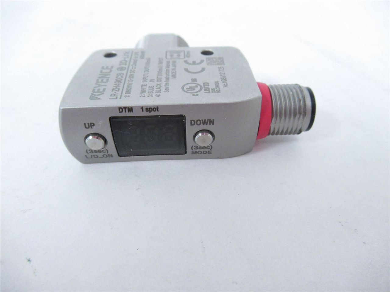 Keyence LR-ZH490CB; Laser Sensor 490 MM Range