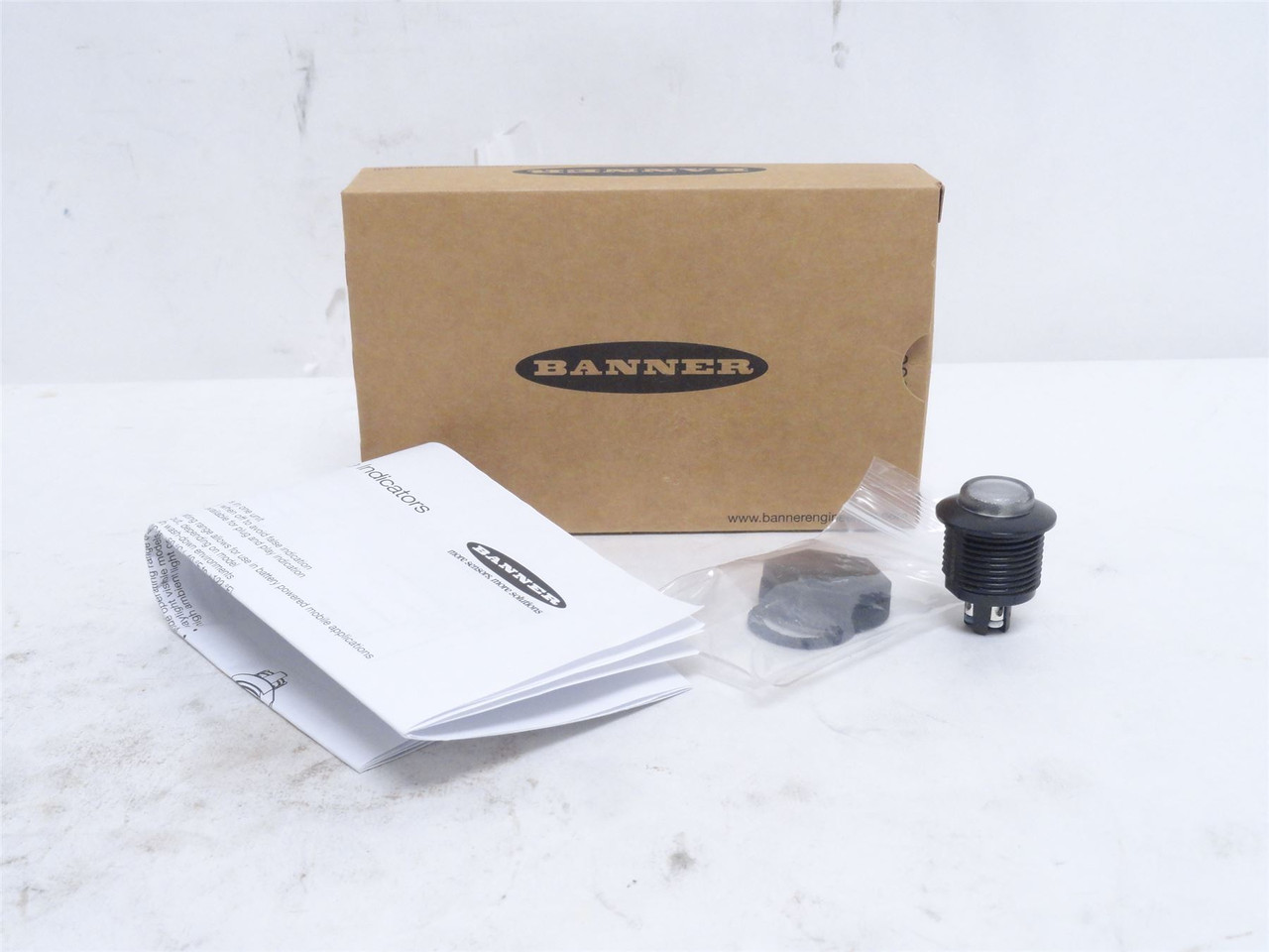 Banner S22DLGXXPT; LED Panel Mount Indicator 86147; 10-30VDC