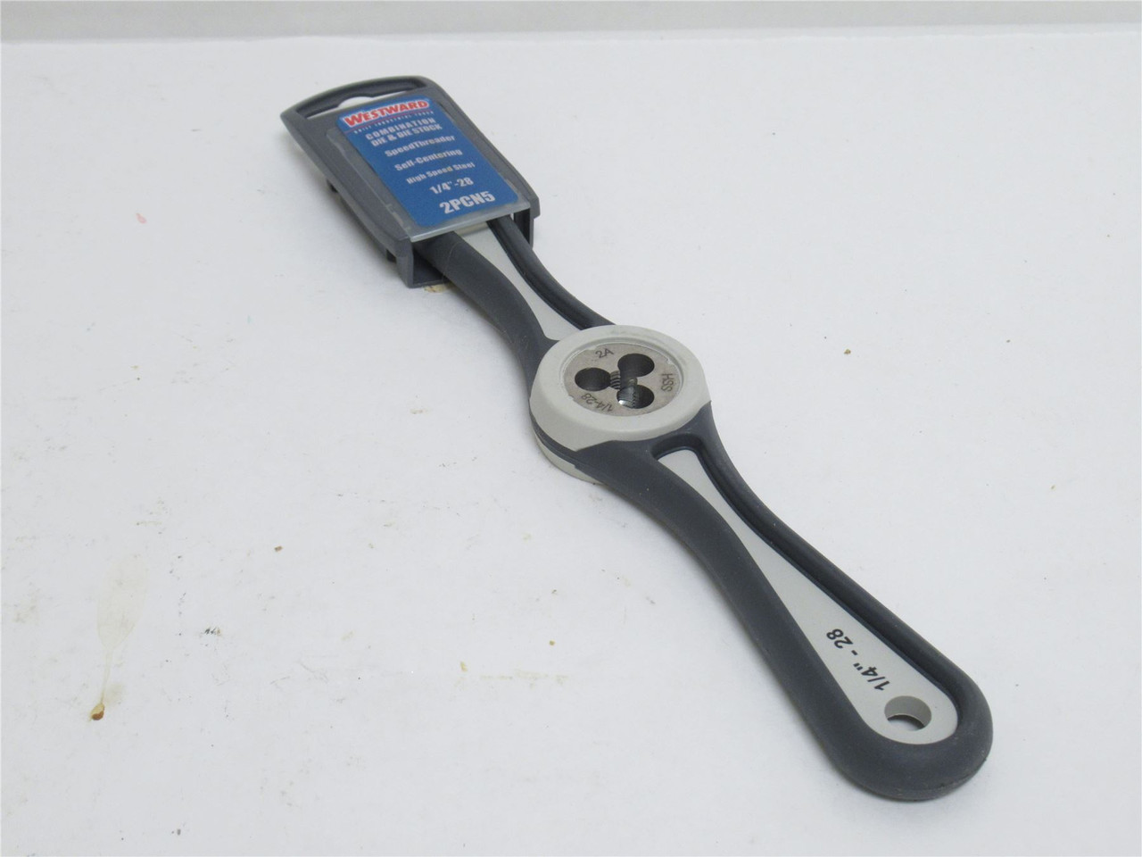 Westward 2PCN5; Integrated Die With Stock; 1/4-28; Right