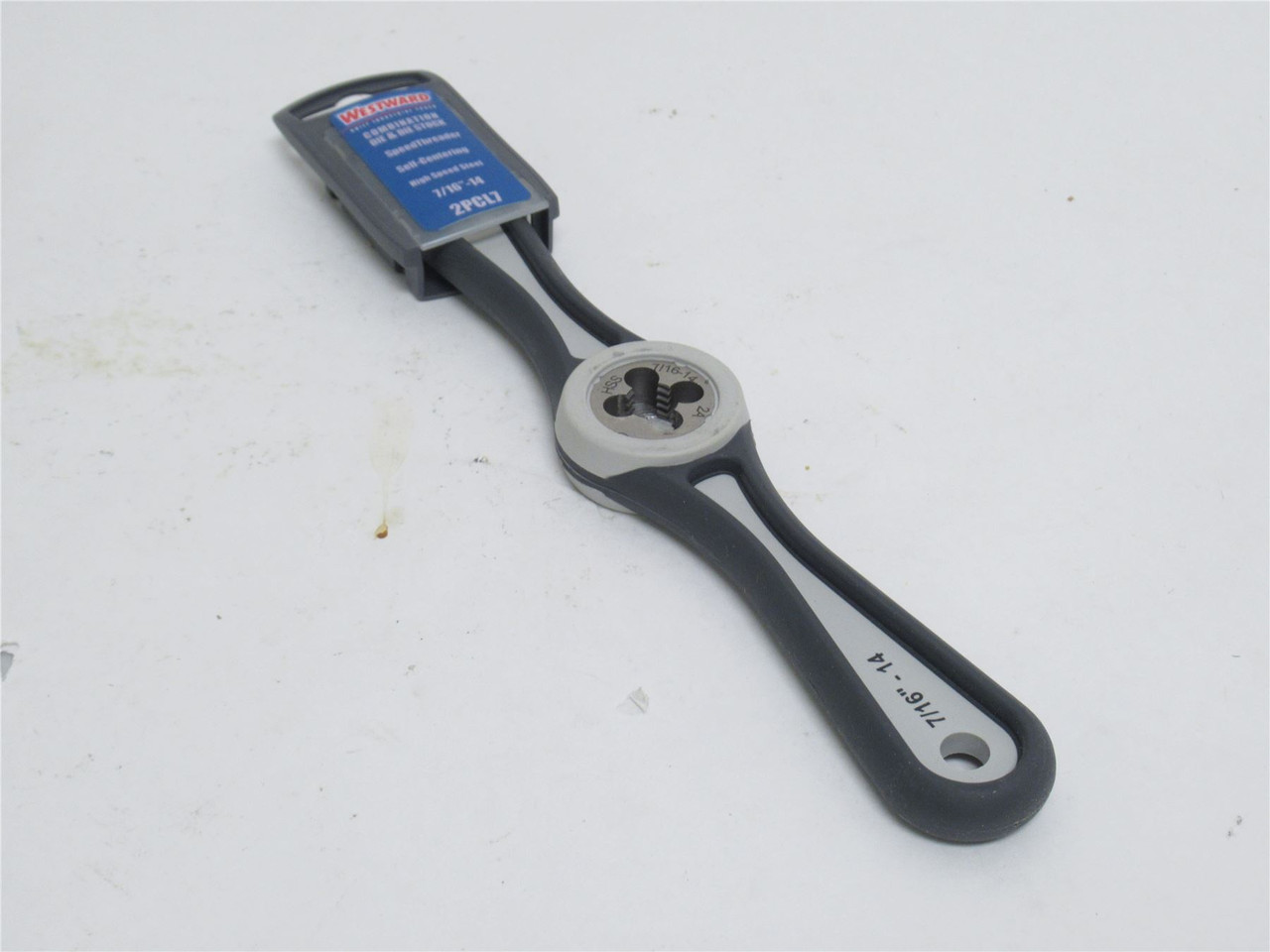 Westward 2PCL7; Integrated Die With Stock; #7/16-14; Right