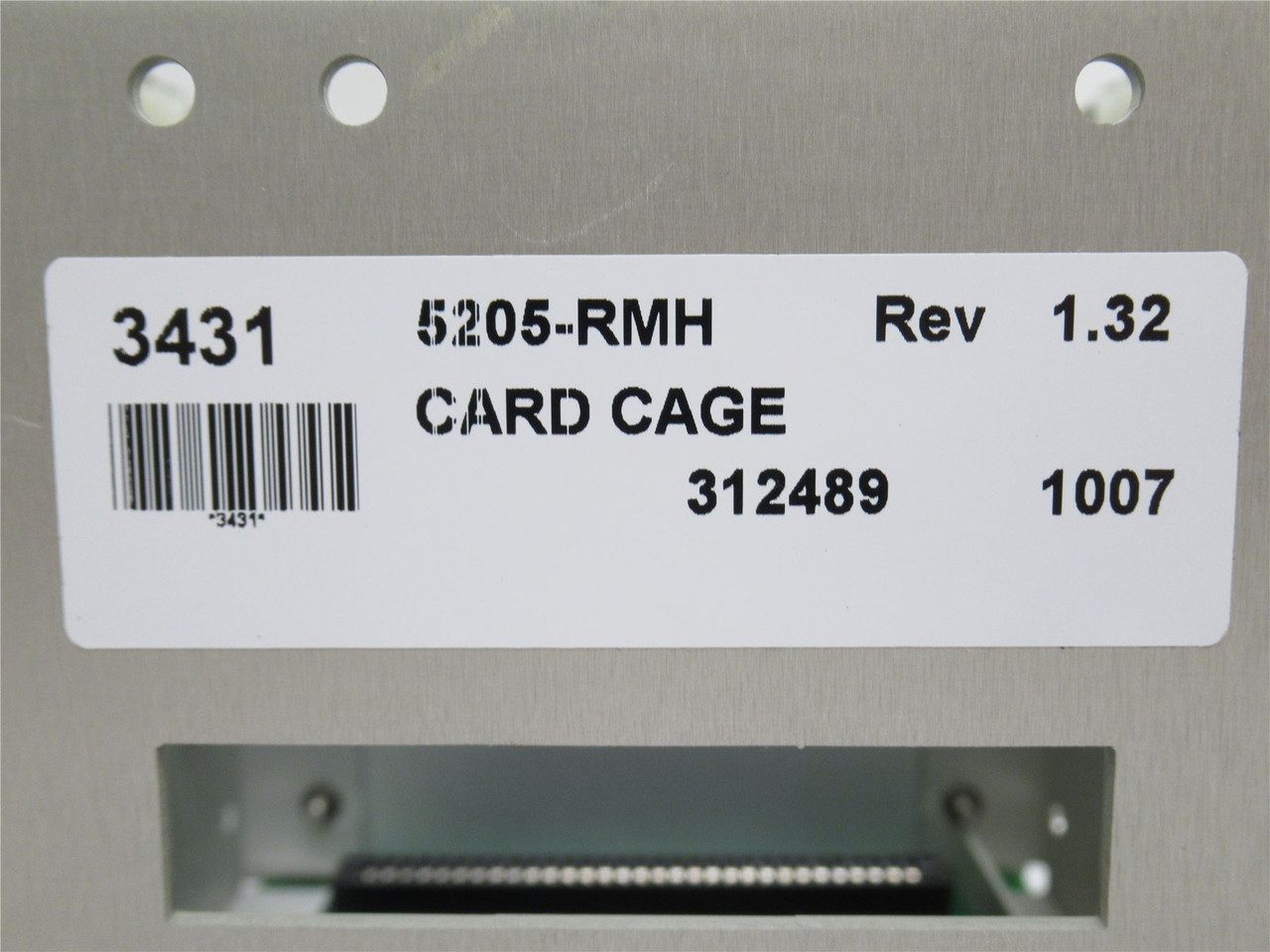 Octagon Systems 5205-RMH; Card Cage; 5-Slot