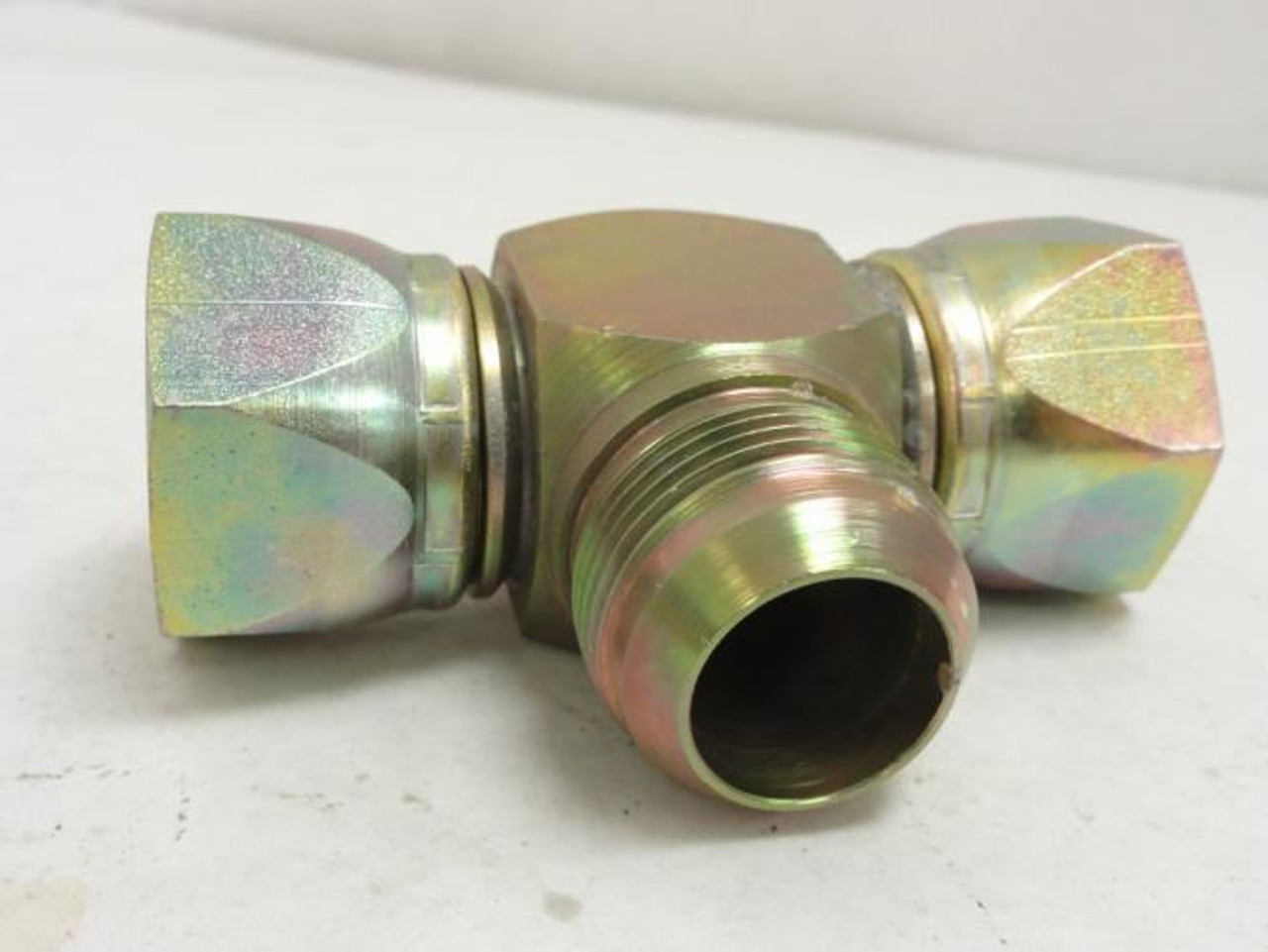 Brennan 6603-16-16-16; Swivel Tee 1 JIC x 1 JIC x 1 JIC Brennan 6603-16-16-16; Swivel Tee 1 JIC x 1 JIC x 1 JIC