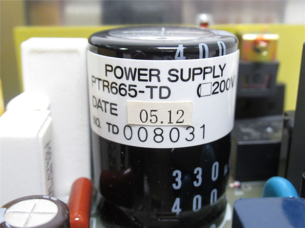 Motortronics PTR665-TD; Phasetronics Power Supply; Mounted