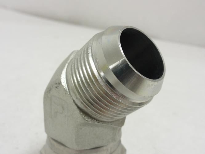 Parker 16 V6X; Hydraulic Swivel Elbow 45Deg 1 JIC x 1 JIC