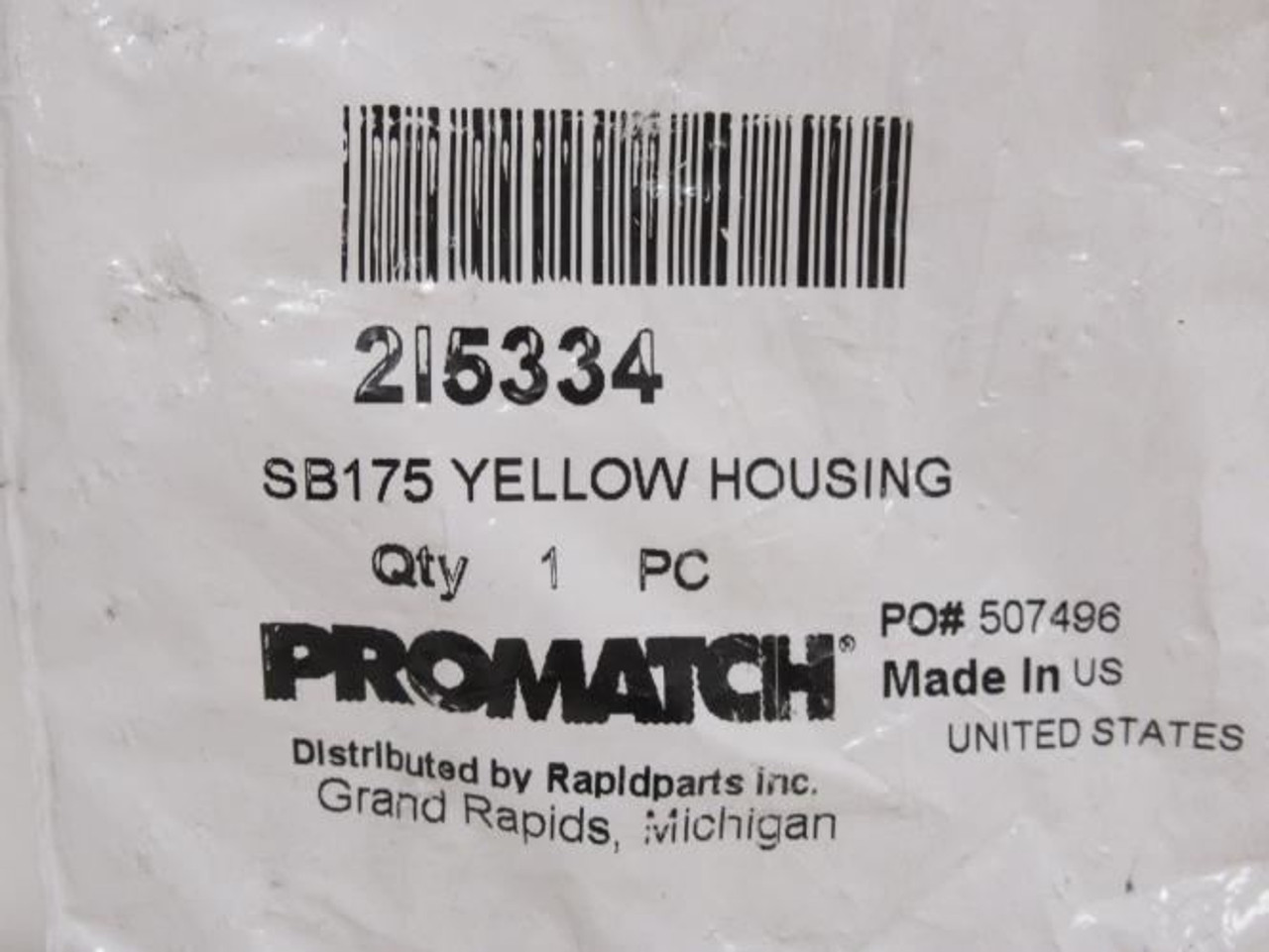 ProMatch 215334; Power Connector; 175A; 600V; Shell Only