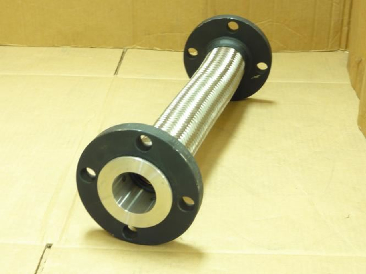 MFG- MDL-UNKN-190703; Braided Hose Coupling;2.5"ID X 2"ID; 18"L