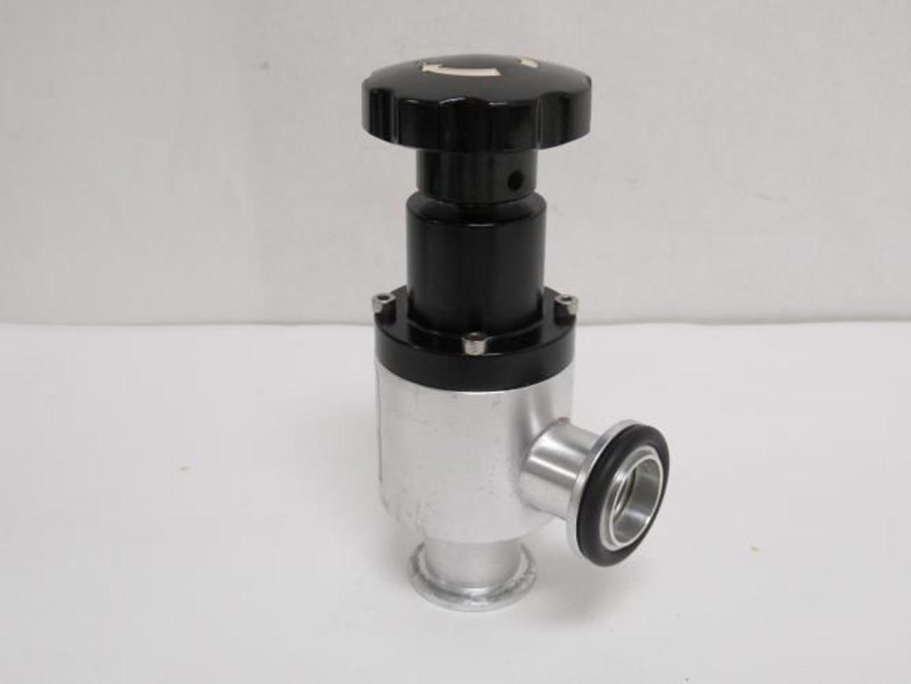 Vacuum Research ALUM-O-ANG-25-MAN; Small Inline Valve; 90Deg; 25mm Vacuum Research ALUM-O-ANG-25-MAN; Small Inline Valve; 90Deg; 25mm