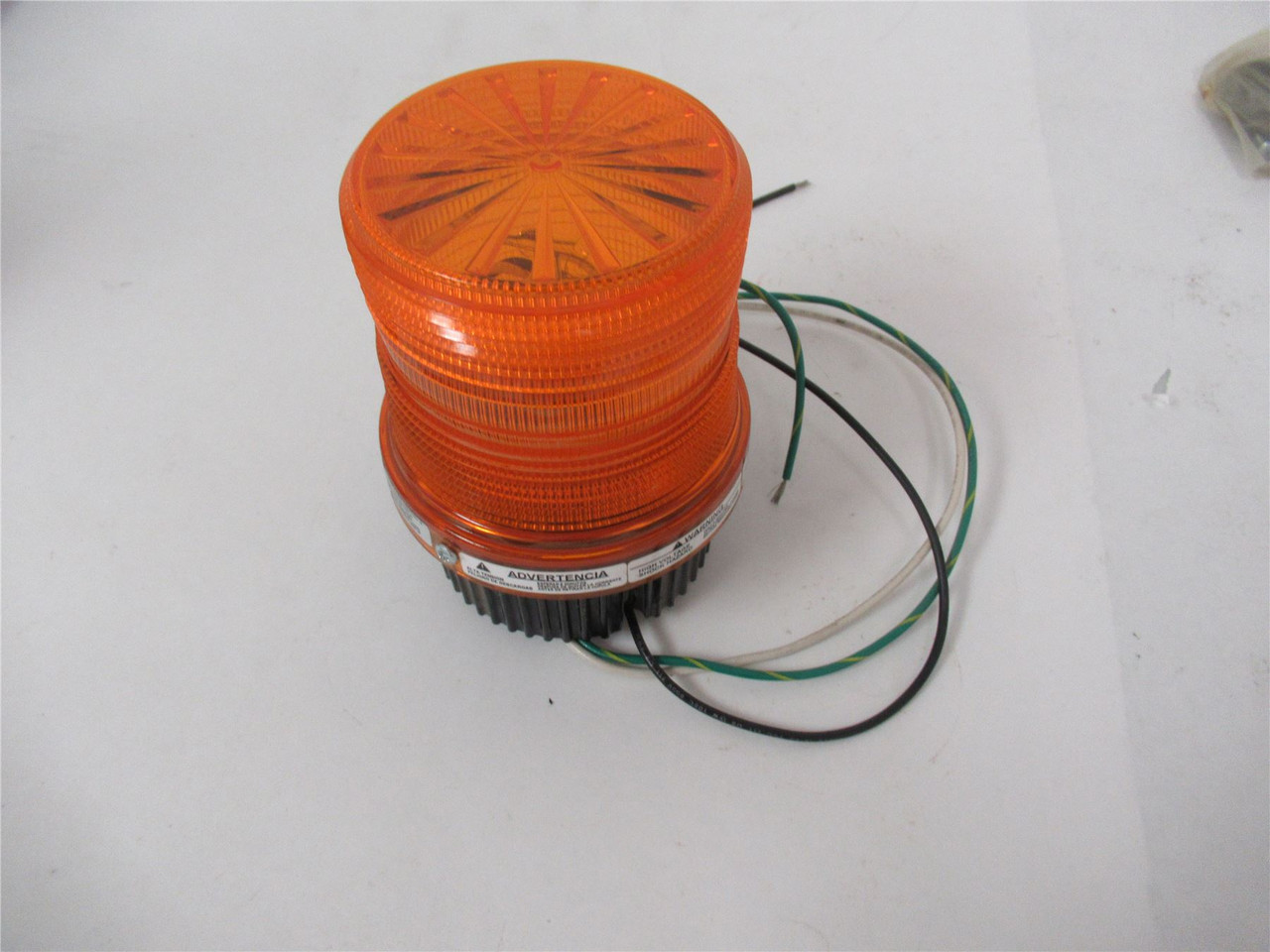 Federal Signals Corp FB2PST-120A; Strobe Warning Light Amber