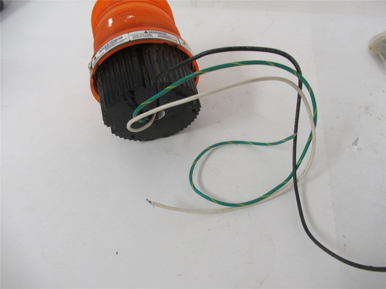 Federal Signals Corp FB2PST-120A; Strobe Warning Light Amber