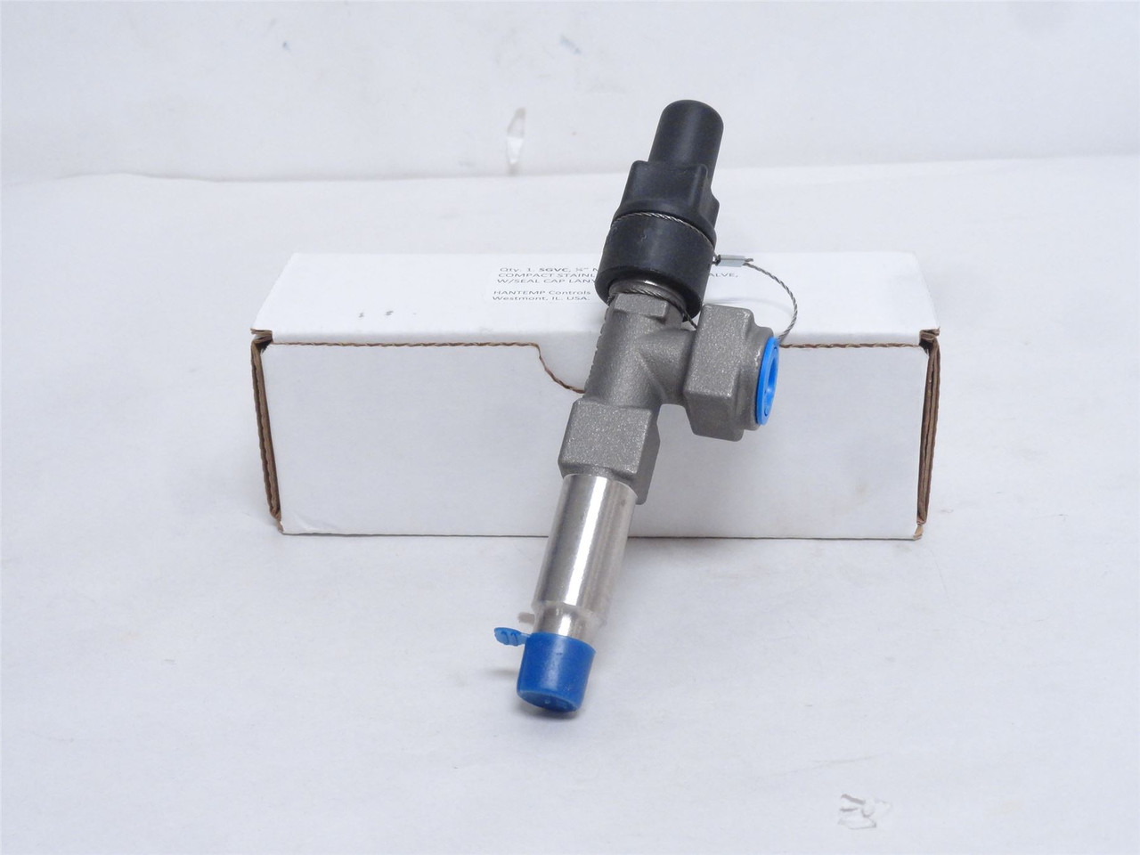 Hantemp SGV; SGV Stainless Steel Gauge & Purge Valve 1/4NPT