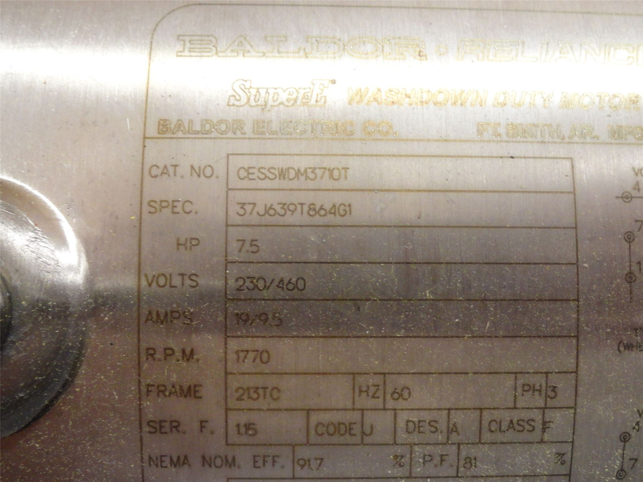 SPX C216-7.5HP; Centrifugal Pump; SS; 2" x 1-1/2" Clamp 7.5HP