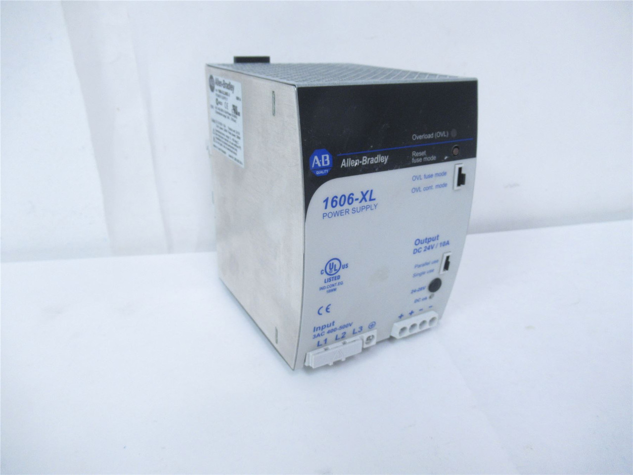 Allen-Bradley 1606-XL240E-3; Power Supply480V IN 24Vdc Out