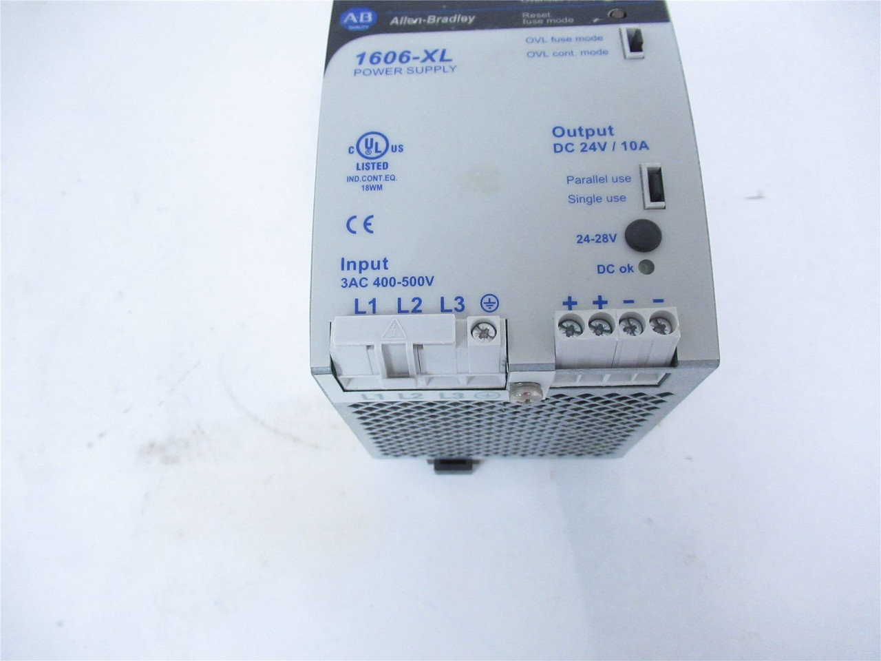 Allen-Bradley 1606-XL240E-3; Power Supply480V IN 24Vdc Out