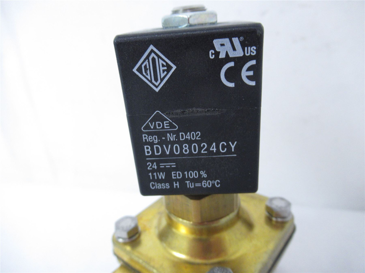 ODE 21HT4Z0V160; Solenoid Valve 11W w/BDV08024CY 1/2" G Port