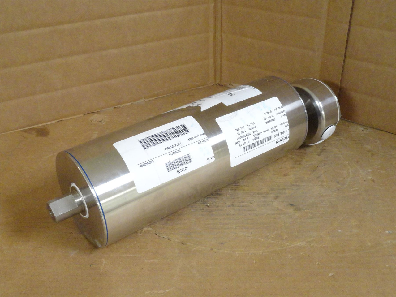 Interoll DM0113-370W; Drum Motor 230/460VAC 307mm Long