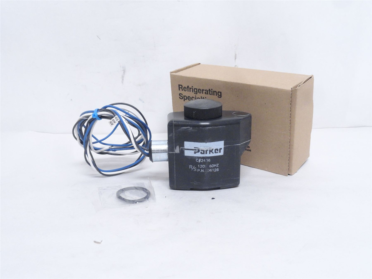 Parker 206126; Refrigeration Solenoid Coil; 120VAC; 1"ID