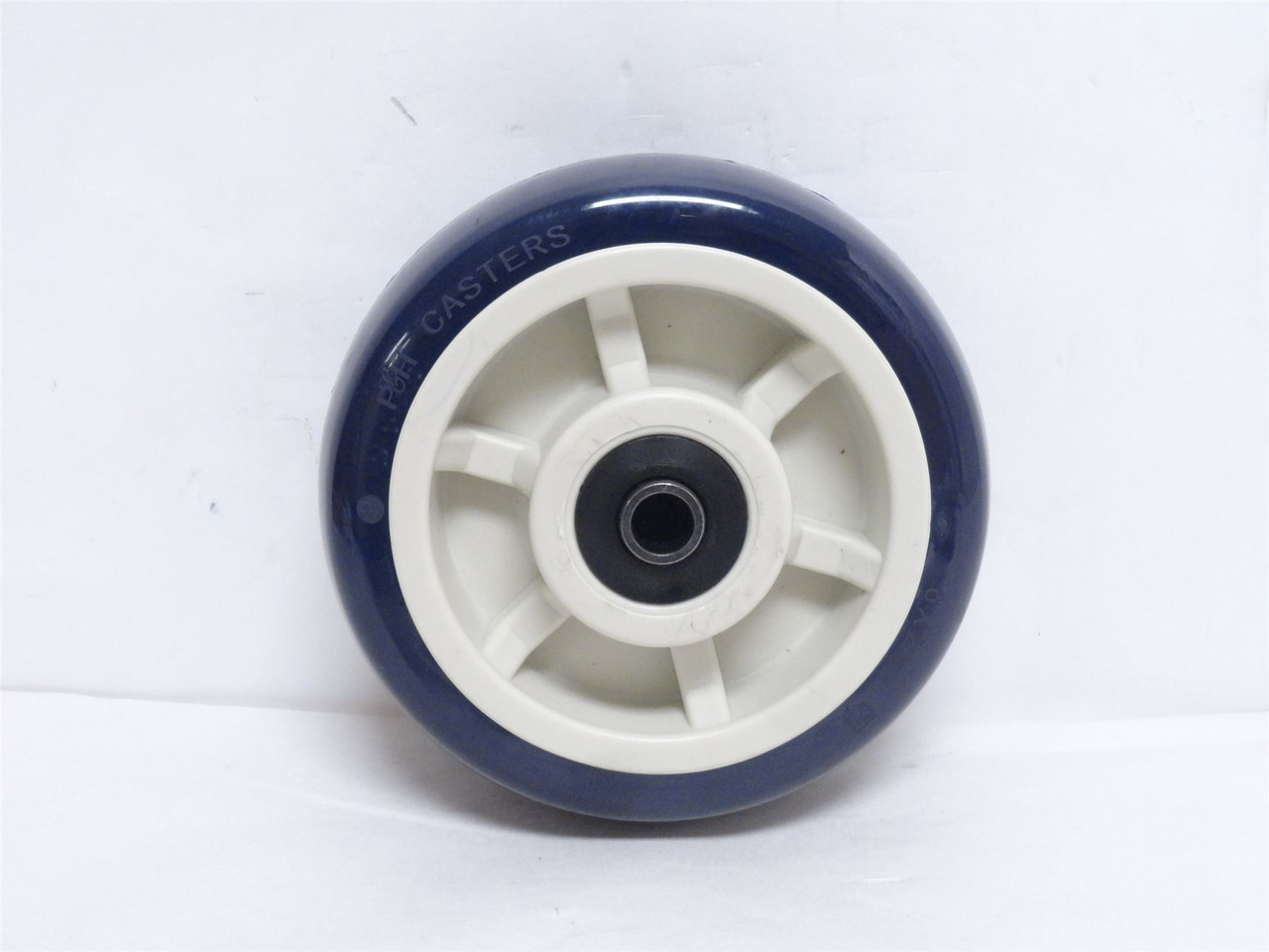 P&H Casters WC4062LP; Blue Medium/Heavy Duty Wheel; 6" x 2"