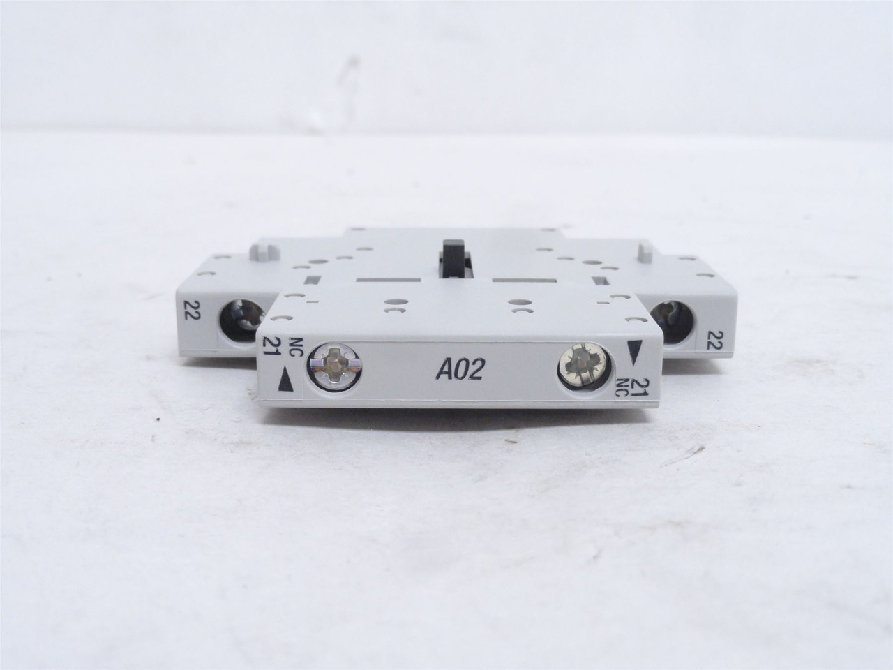 Allen-Bradley 100-MCA02; Auxilary Contacts 2-NC 10A 600VAC