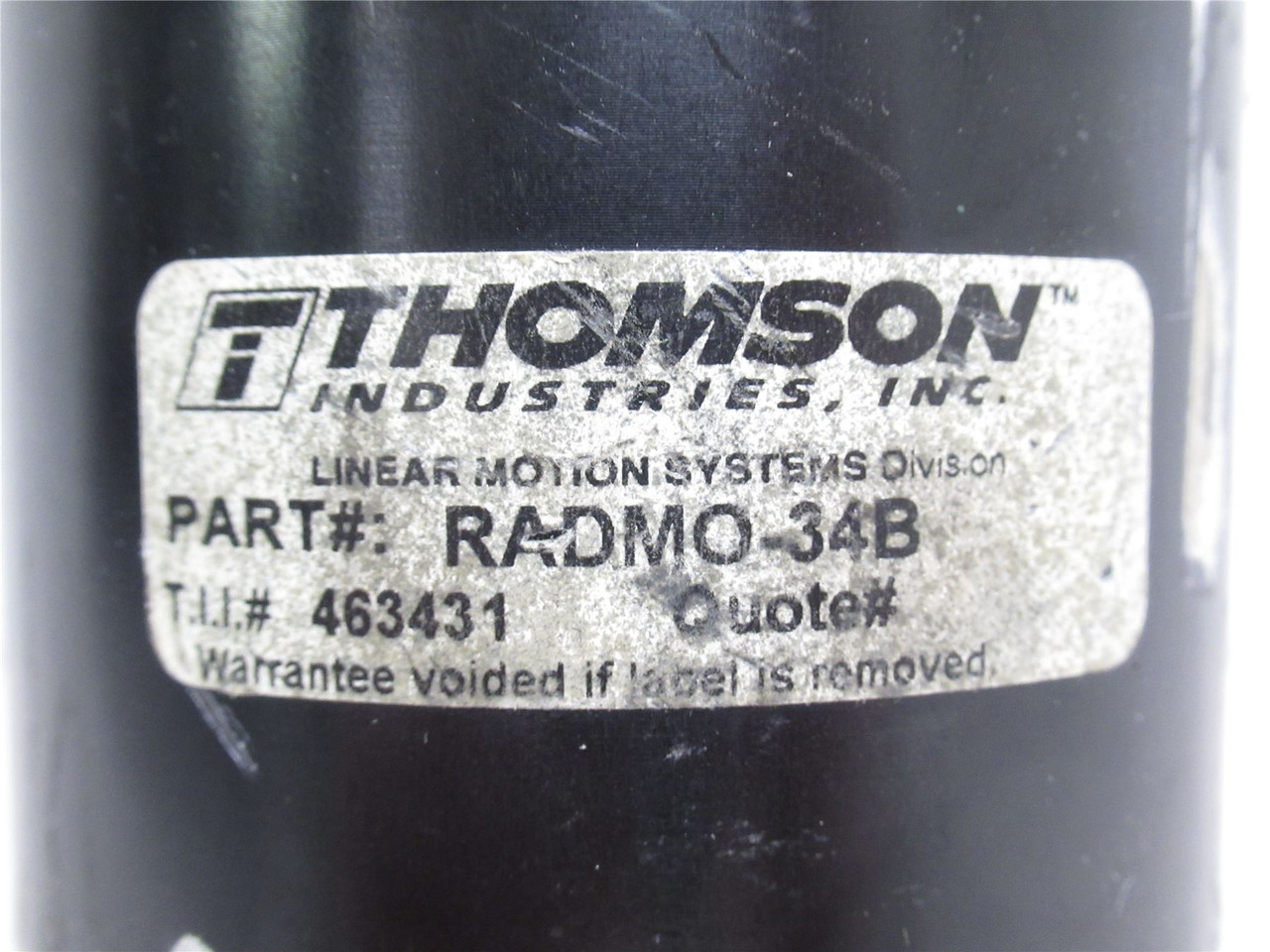 Thompson RADMO-34B; Ball Screw Shaft Extender; Radial Mount