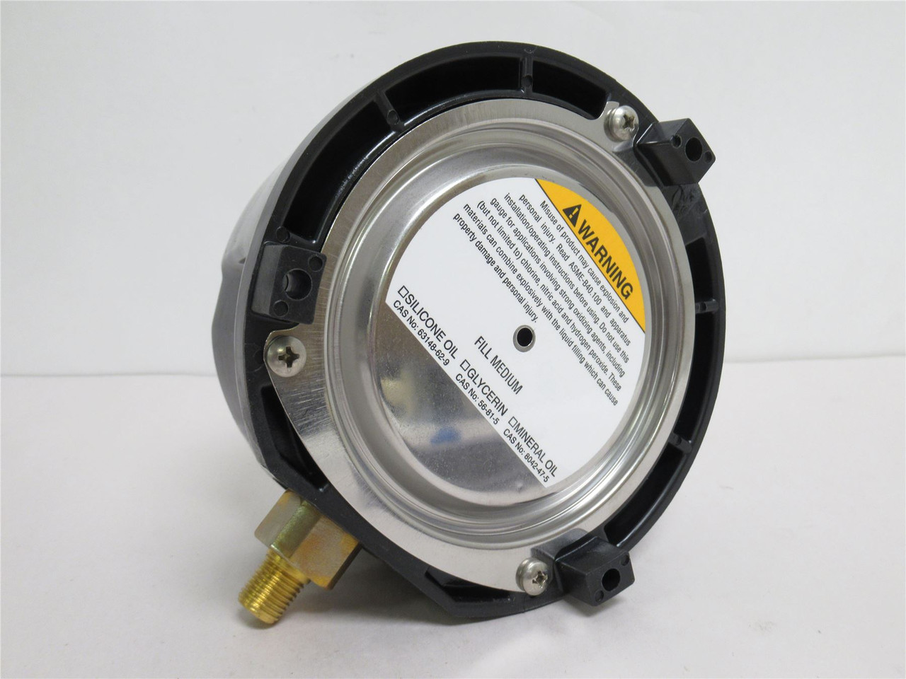 Ametek 175011; Pressure Gauge 1980L; 0-200PSI; 4-1/2" Dial