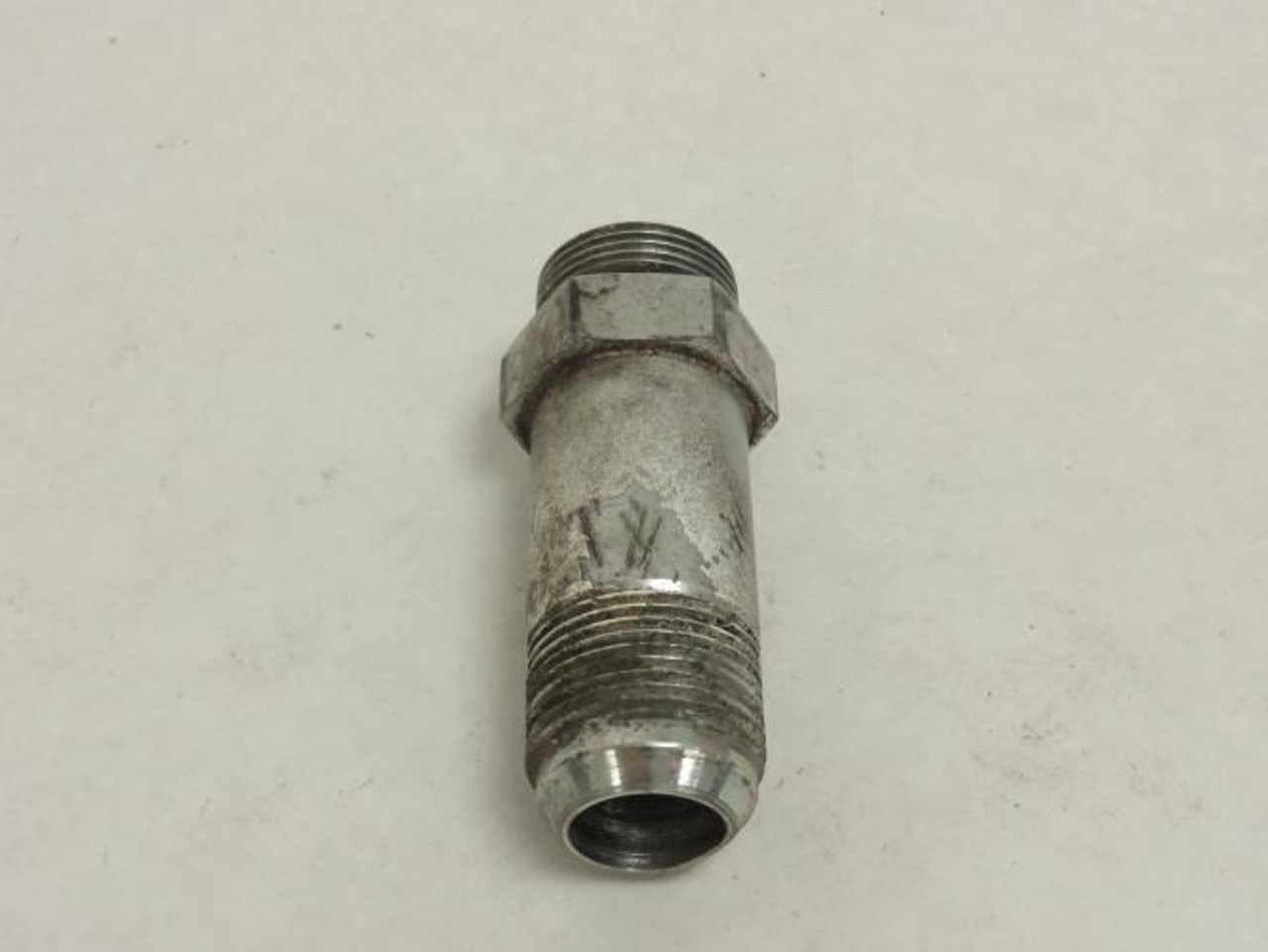 Parker 16 FF5OX; Long Hydraulic Adaptor; 1 JIC to 1 Boss Parker 16 FF5OX; Long Hydraulic Adaptor; 1 JIC to 1 Boss