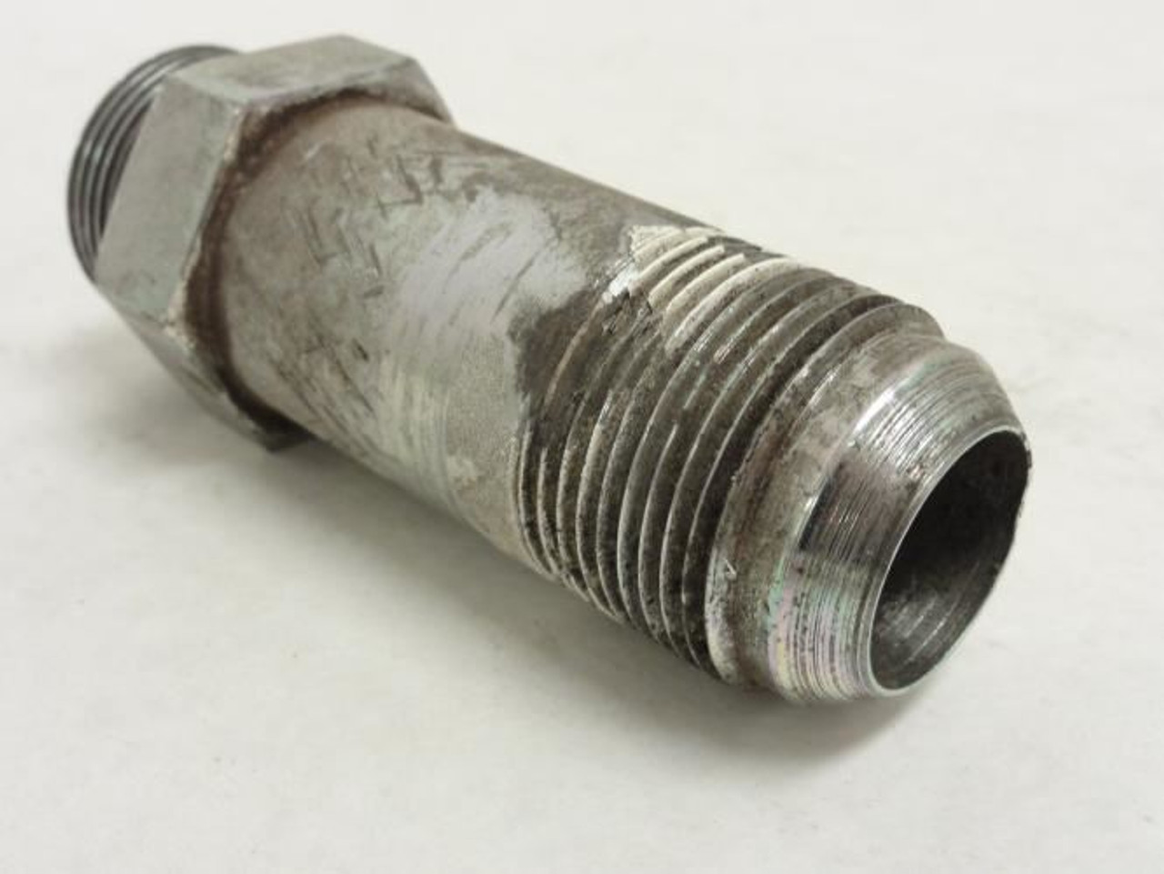 Parker 16 FF5OX; Long Hydraulic Adaptor; 1 JIC to 1 Boss Parker 16 FF5OX; Long Hydraulic Adaptor; 1 JIC to 1 Boss