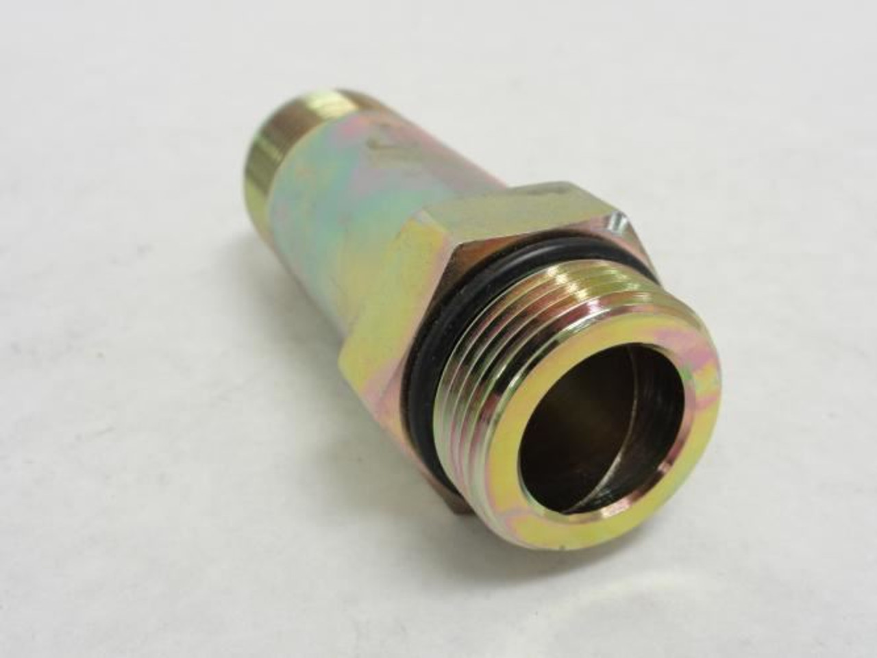 Parker 16 FF5OX; Long Hydraulic Adaptor 1 JIC to 1 Boss Parker 16 FF5OX; Long Hydraulic Adaptor 1 JIC to 1 Boss