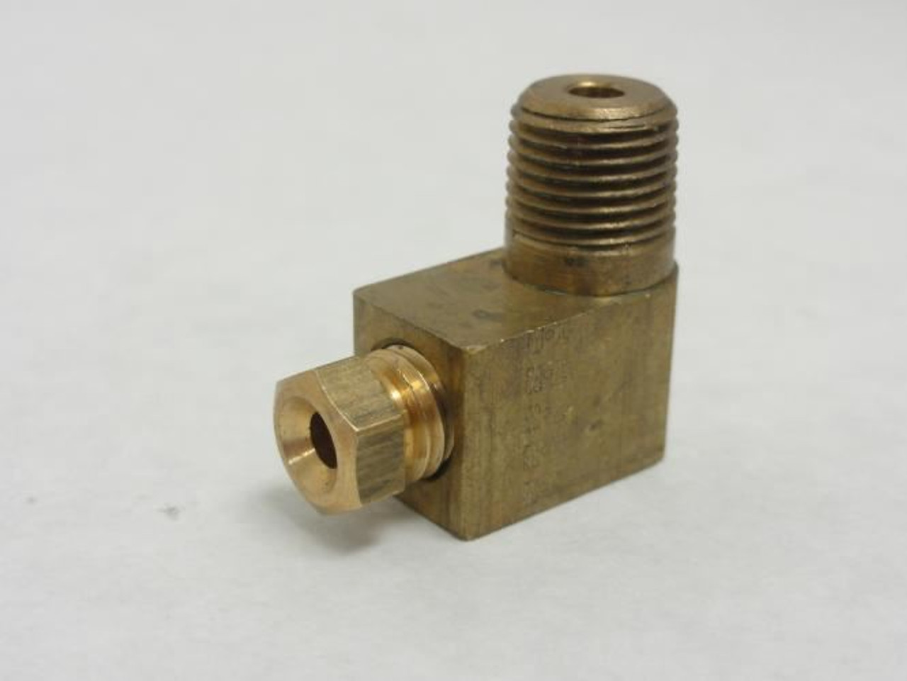 Parker BFSE-18N; Lot-2 Brass Fittings; 90Deg Elbow; 1/8 NPT