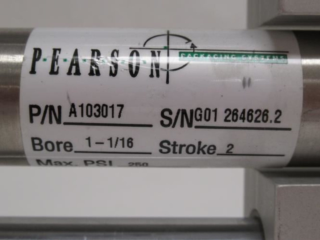 Fabco-Air FSS-410X2; Pearson Cylinder A103017 1-1/16"ID x 2" Stk Fabco-Air FSS-410X2; Pearson Cylinder A103017 1-1/16"ID x 2" Stk