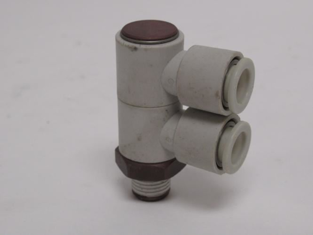 SMC KQ2VD06-02S; Double Universal Male Elbow; 3/8" Tube; 1/4NPT