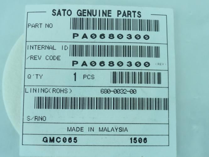 Sato PA0680300; Lot-2 Friction washers