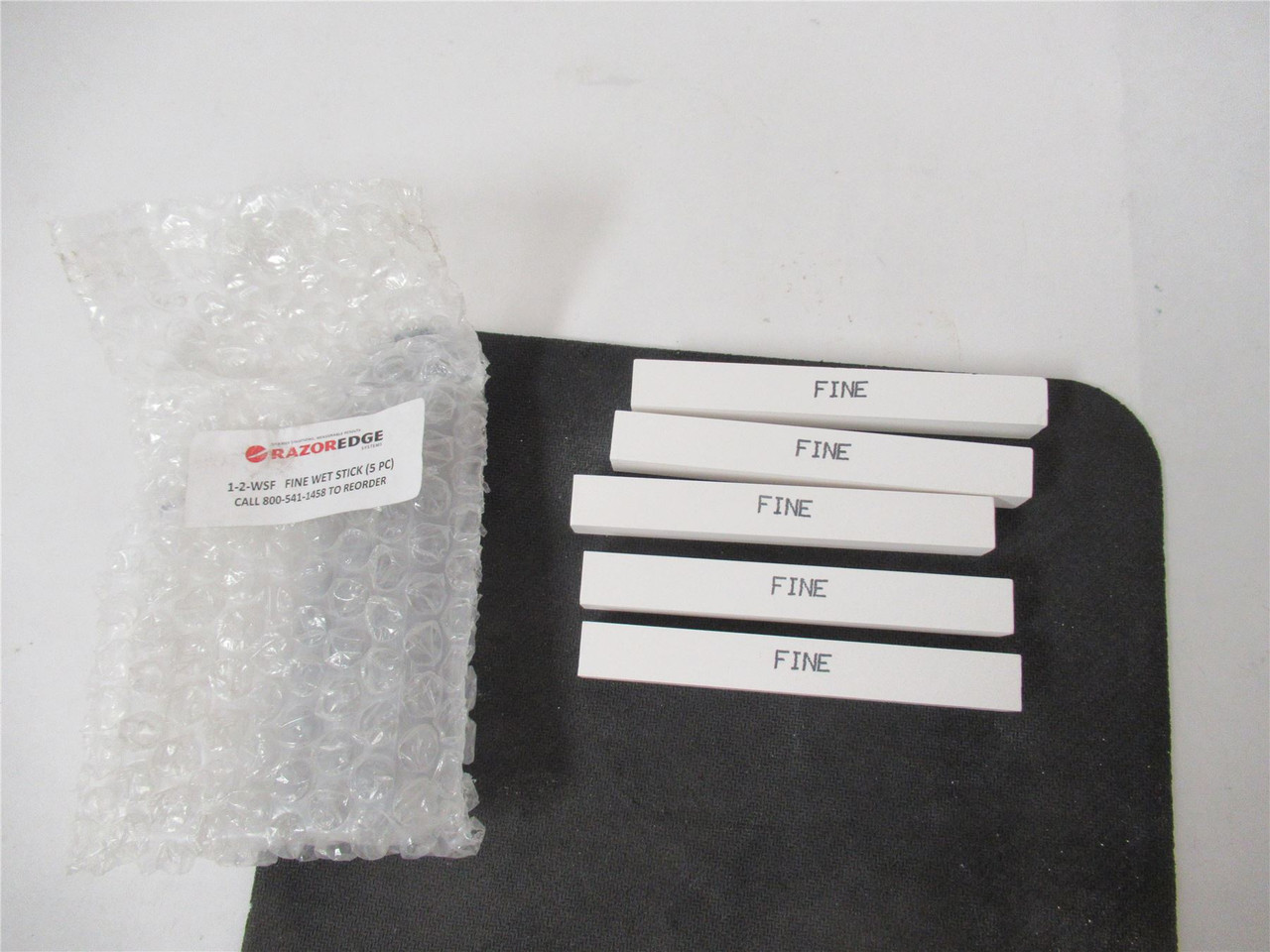 Razor Edge Systems 1-2-WSF; Fine Wet Sticks (5 Pieces)