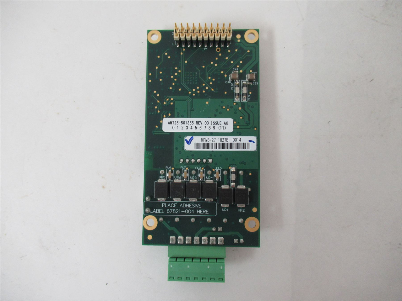 Avery Weigh Tronix AWT25-501354; Circuit Board Assembly