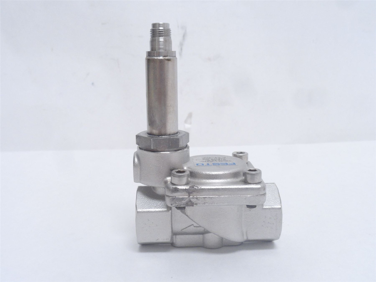 Festo VZWM-L-M22C-N12-F5-R1; Air Solenoid Valve; SS; 1/2NPT