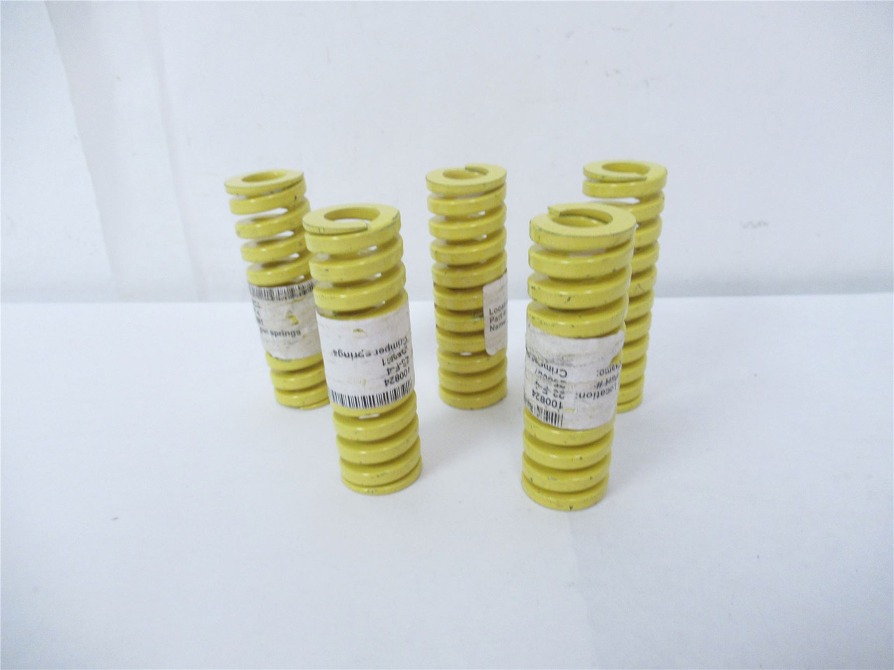 Bosch Rexroth 253661; Lot -5 Crimper Springs 3.125" Length