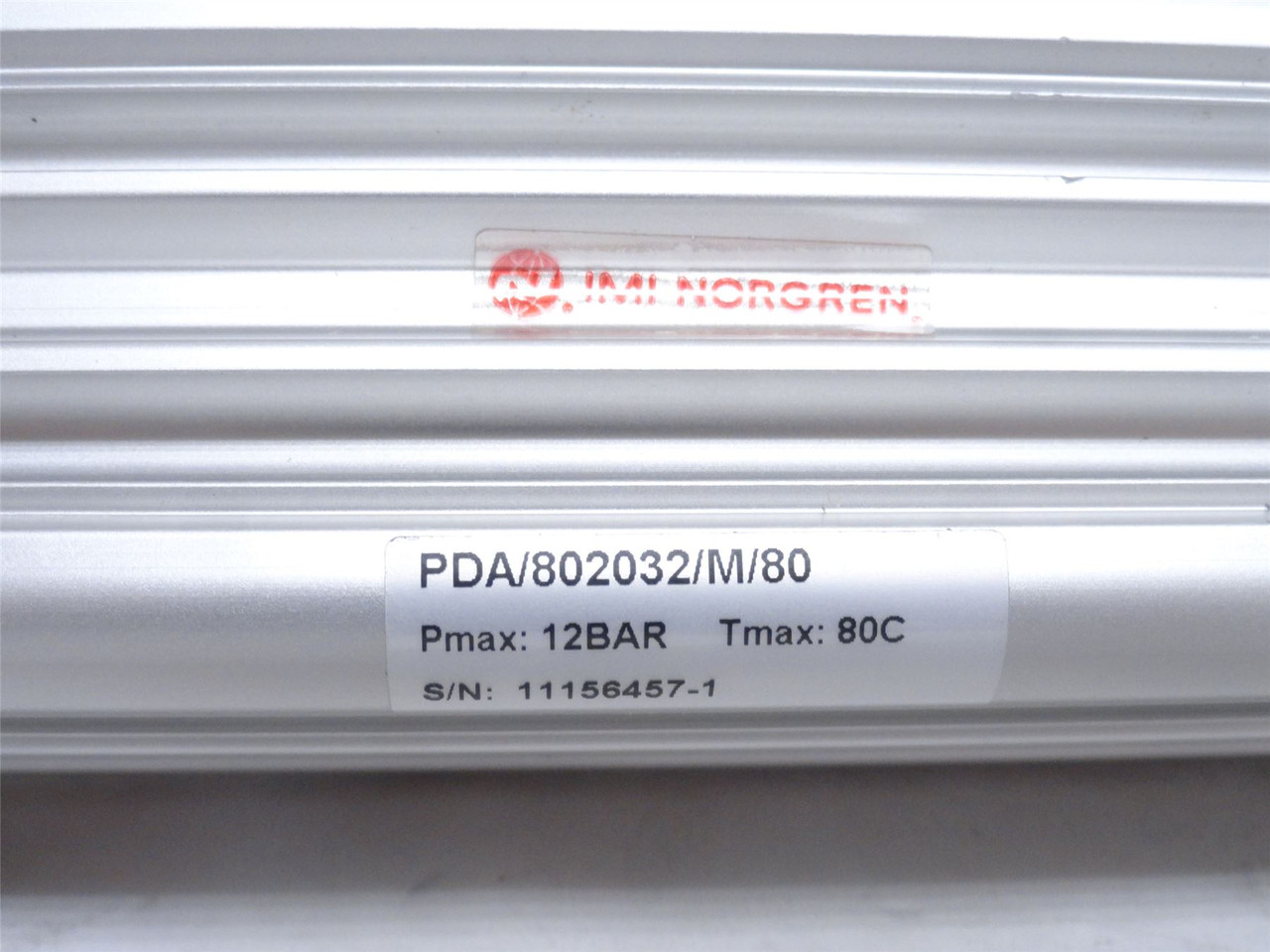 Norgren PDA/802032/M/80; Air Cylinder; 32mmID x 80mm Stroke Norgren PDA/802032/M/80; Air Cylinder; 32mmID x 80mm Stroke