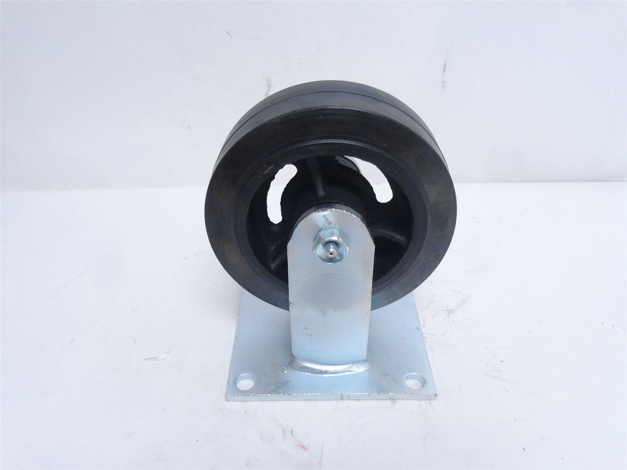 MFG- C4706101; Rigid Plate Castor; 6" x 2" Wheel; 4-Bolt