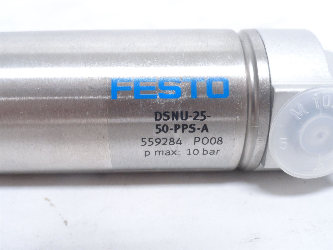 Festo DSNU-25-50-PPS-A; Air Cylinder 559284 25mmID x 50mm Stk Festo DSNU-25-50-PPS-A; Air Cylinder 559284 25mmID x 50mm Stk