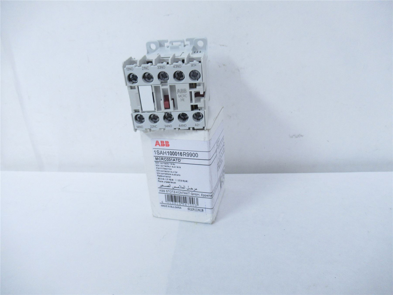 ABB 1SAH100016R9900; Contactor  6A 1-NC 3-NO Coil 24VDC