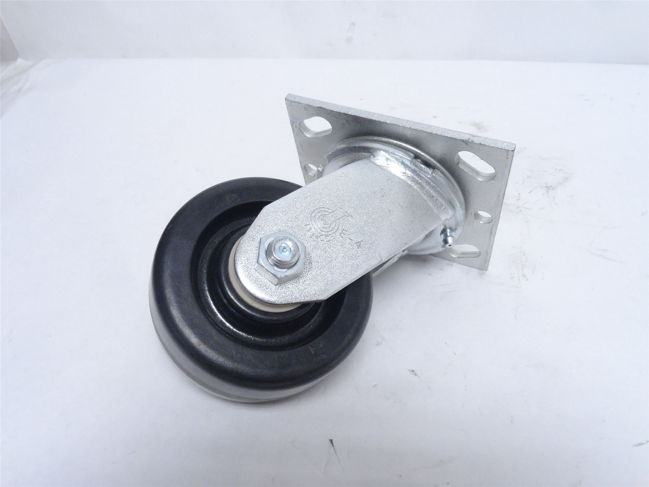 Pemco ES4X2PHN; Swivel Caster; 4"x 2" Phenolic Wheel