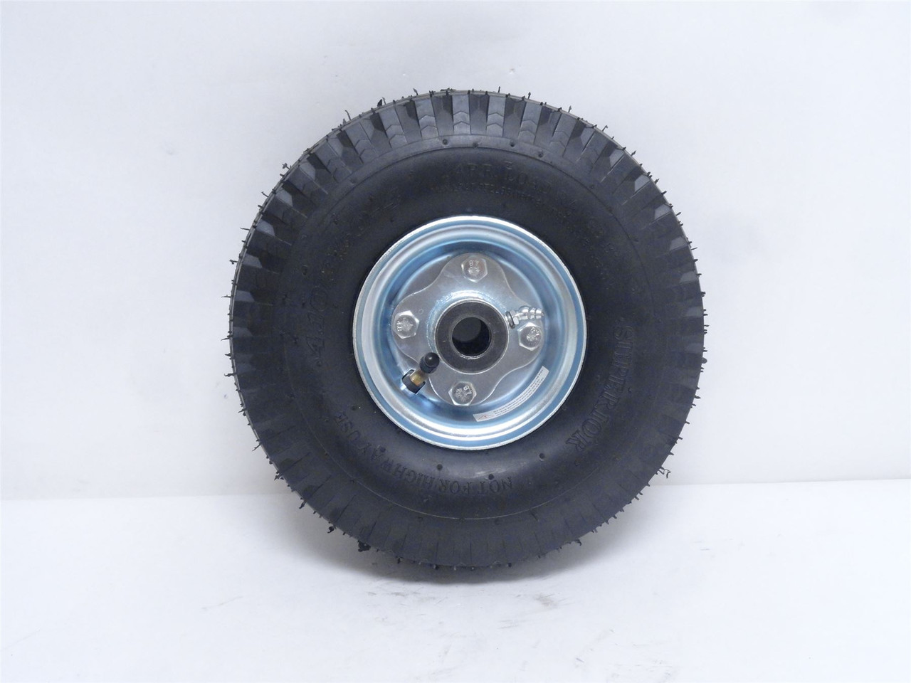 Albion SF1060112; SF Pneumatic Rubber Wheel; 10"OD; 20mmID