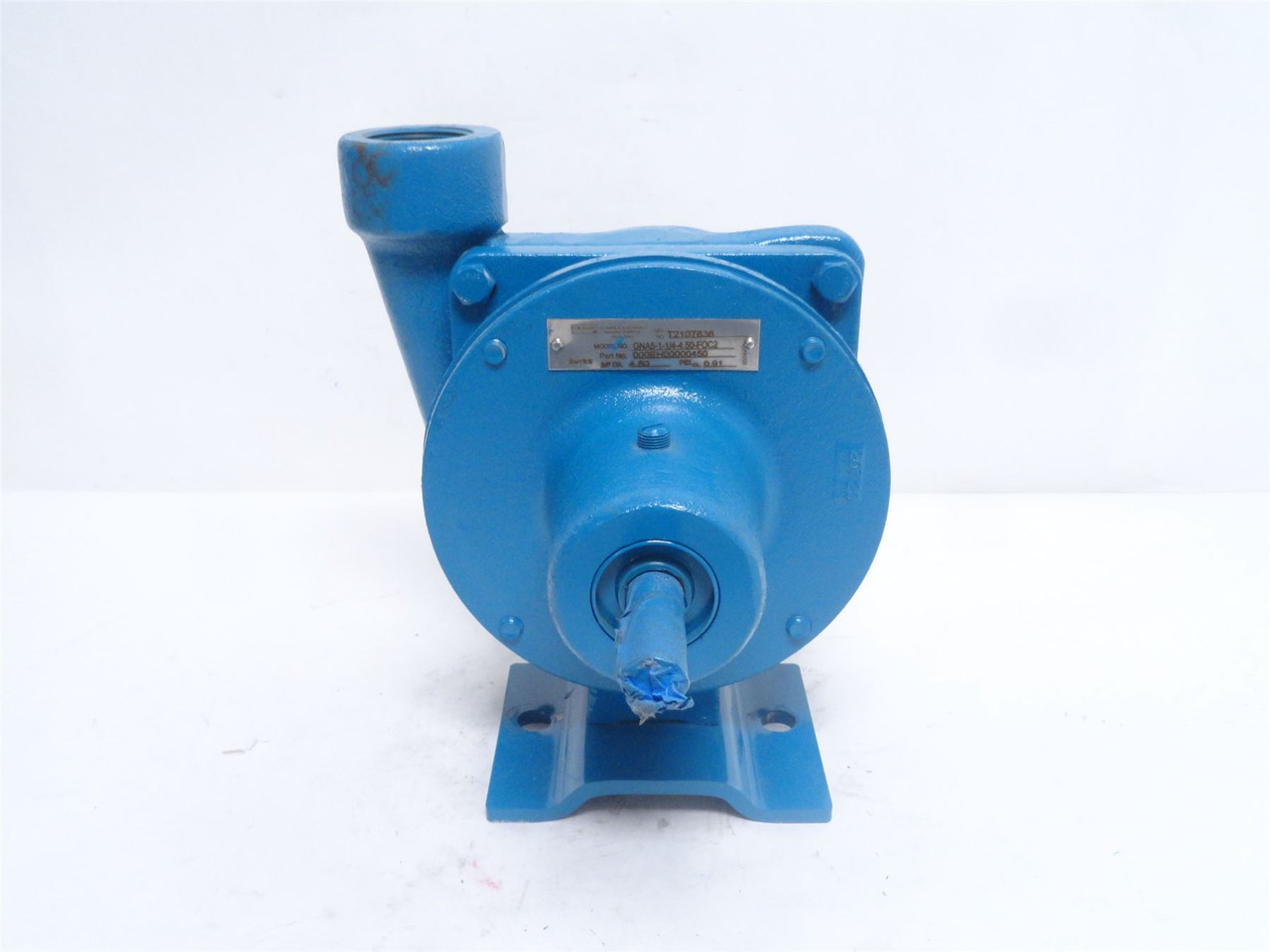 Burks GNA5-1-1/4-4.50-FOC2; Pump 1-1/2NPT-In 1-1/4NPT-Out