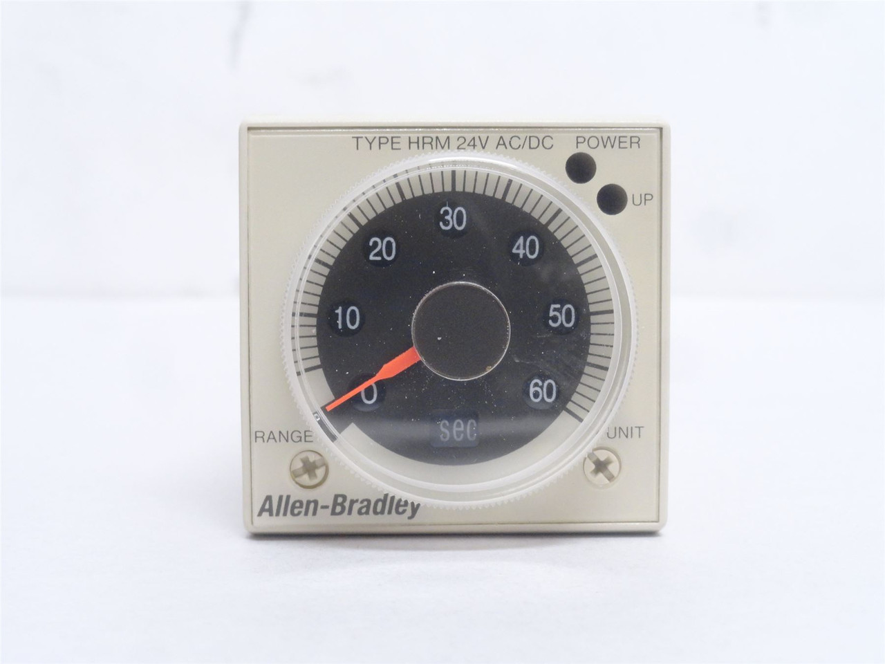 Allen-Bradley 700-HRM12TU24; Dial Timing Relay 24VAC/DC; DPDT