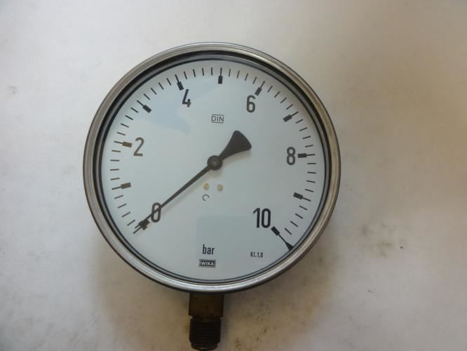 Wika MDL-UNKN-166449; Pressure Gauge; 0-10 Bar