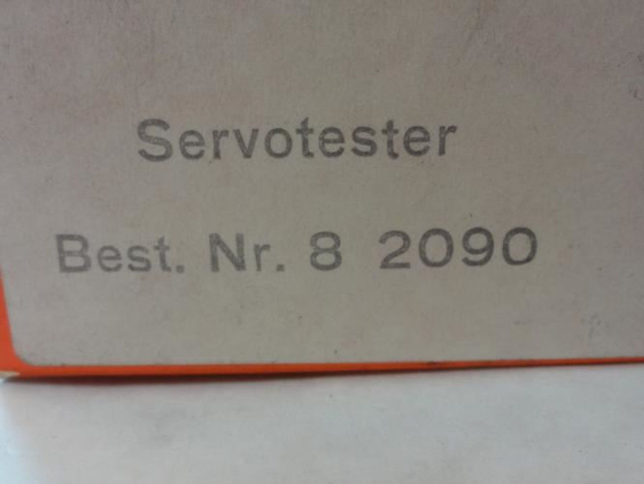 Multiplex 69611; Servo Tester; 1;05-2;15ms